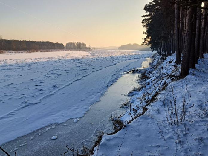 Bug w zimowej szacie